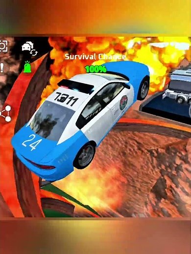 High Speed Car Crashes/Stunts/Fails/Realistic Impacts | DriveCSX (Android Gameplay) Ep.2 #Shorts 2