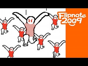 TOO MANY KICKMANS!!!!!!!!!! - Flipnote Hatena