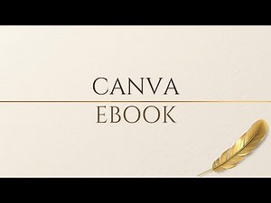 Créer une couverture d’eBook sur Canva (Tuto simple & pro pour auteurs débutants)