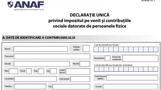Cine trebuie să completeze Declarația unică 2023. Precizările ANAF