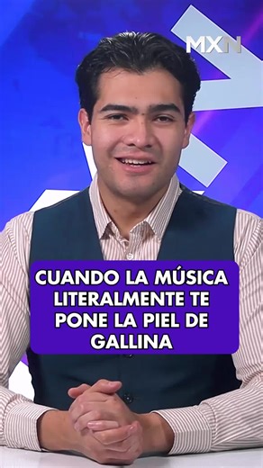 Cuando la música literalmente te pone la piel de gallina El fenómeno llamado frisson explica por qué algunas personas sienten escalofríos o piel erizada al escuchar música emocionalmente intensa. #DatoCurioso #Musica #Cerebro #Neurociencia #Frisson