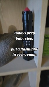 Today's Prep Baby Step: prepping doesn't have to be complicated or fancy. Start with this --> a flashlight in every room. #reallifeprepping #onethingatatime #preparednotpanicked | A Farmish Kind Of Life