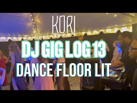 DJ Gig Log 13: Fancher Wedding (Full Dance Floor Set)