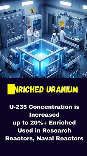 Uranium vs Enriched Uranium #iranisraelwar #uranium #ww3