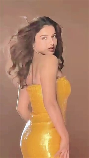 Wamiqa Gabbi's Golden Glamour and Timeless Charm