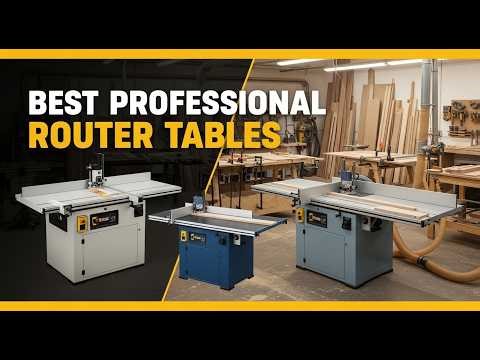 TOP 5 Best Professional Router Tables 2026 | Professional Router Tables That Woodworking Efficiency