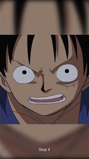 Luffy uses conqueror's haki for the first time #luffy #onepiece