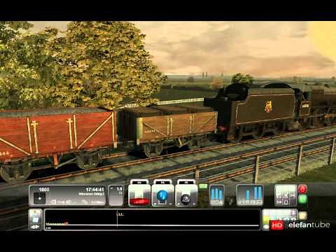 Train Simulator 2012 Steam Locomotive Gameplay
