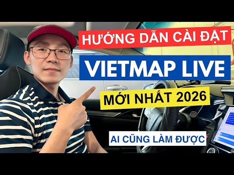 Instructions for Installing and Activating VIETMAP LIVE, Vietnam's Most Popular Traffic Alert App.