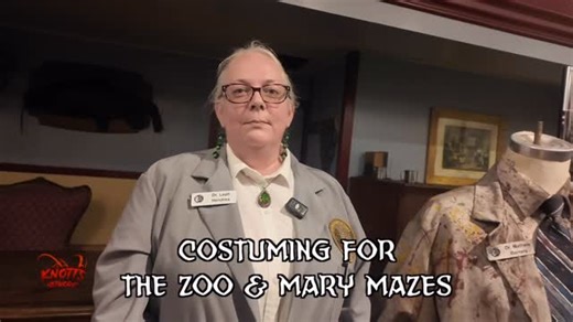 1K views · 42 reactions | The Incredible @knottsscaryfarm Costuming Team talk about CREATING THE COSTUMES for the New Mazes The Zoo & Mary!朗 Thank you Bill (@billmeier12 ) and Leah for sharing your amazing work with us朗 #NightmaresRevealed #scaryfarm #ksf #knotts #knottsscaryfarm #haunt #horror #halloweenhaunt #halloween #halloweeneveryday #themepark #hauntedattraction #amusementpark #buenapark #sixflags | Knott's Network | Facebook