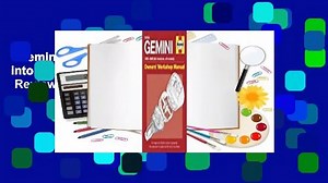 Gemini Manual: An insight into NASA's Gemini spacecraft  Review