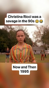 1M views · 174K reactions | Christina Ricci was about that life  _________________________________________ Follow for more nostalgic content! Weekly uploads. Thanks for being here. 凉❤️ . . . #nostalgia #nostalgic #90s #1990s #90skids #millennials #childhoodmemories #addamsfamily #addamsfamilyvalues #wednesdayaddams #christinaricci #1995 #nowandthen | 90s.nostalgia4millennials | Facebook