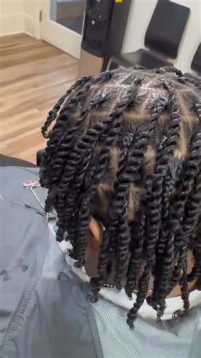 3M Hair Studio on Instagram: "Two-strand twist starter locs are a great option for clients who want a defined, polished look while beginning their loc journey ✨ This method allows the hair to lock naturally over time, provides versatility for styling during the starter phase, and transitions beautifully as the locs mature. It’s a solid choice for various textures and ideal for anyone looking for a neat, uniform start. Service available by our stylist PUDD 📍located at our Midtown location. We ar