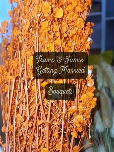 Replying to @dyan_ty18 I'm a bride without a budget but I opted to do a lot of our wedding tasks on my own. I made personalized bouquets for myself and my bridesmaids that matched our theme 🌾 Each piece was selected and placed with intention and purpose to the individual. My bouquet matched my bridesmaids, as well as my husband's suit, as well as our step mum's corsages and our mum's memory table ❣️ Trav also wanted to match my bouquet so I made him a boutonniere from elements of mine. Flowers 