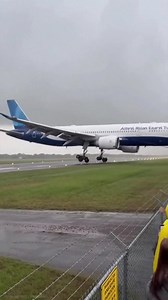 Microburst Impact Sends a Giant Aircraft Toward the Runway — Cinematic Scenario Visualization How frightening does this sudden downdraft feel in the final seconds? Let us know below. This video shows a simulated scenario created for cinematic storytelling and entertainment purposes only. Not a real event. #aviation #microburst #weather #safety | Mony Reach