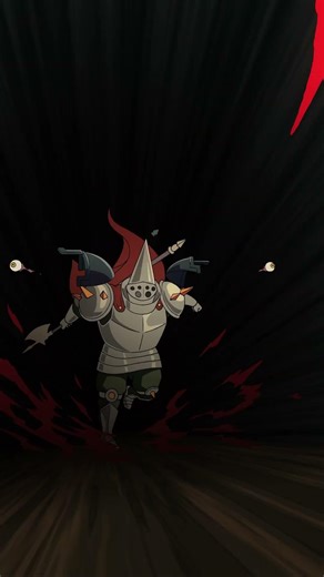 Turns out goblins are entirely just walking bags of liquid. #darkfantasyaesthetic #animation #anime