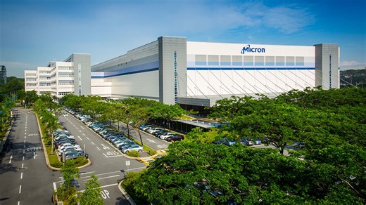 Micron Expands Memory-Chip Production In Singapore Amid Shortage