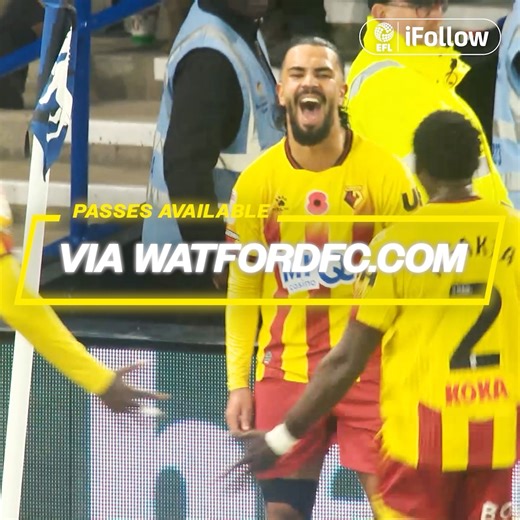 Can't make it to The Vic on Saturday? Grab an iFollow pass to follow the team wherever you are 🐝 | Watford FC