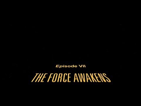 All 7 Star Wars Opening Crawls (HD)