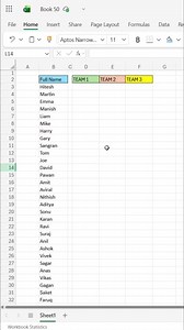 WRAPCOLS Function in Excel 😀 #exceltips #exceltricks #exceltutorial #Excel | computernotion