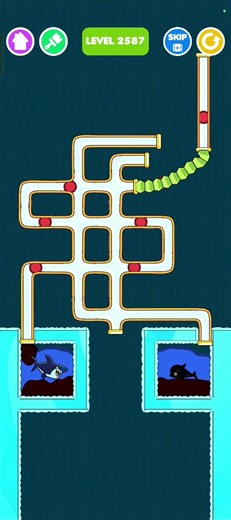 save the fish pull the pin fish rescue new update Android game #shorts #shortvideo #shortsfeed