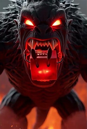 “Angry Red Cube vs Dark Monster Cube 🔥 Epic Final Battle!”