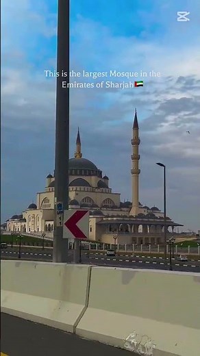 Sharjah's Masterpiece: The Big Mosque ✨