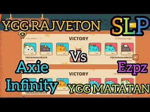 Axie infinity Gameplay 🎮🎯 | Ygg scholar 15134 ( rajveton) vs ygg scholar 24636 ( matatan )
