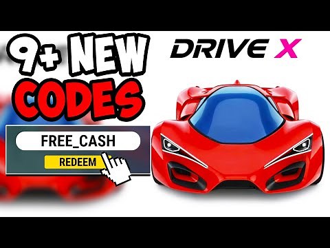 ALL WORKING DRIVE X CODES ROBLOX - All New Drive X Codes 2025!