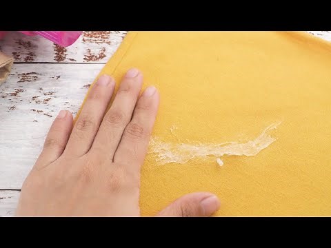 How to Get Glue Off of Clothes