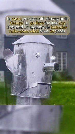 This 1950s Robot Actually Worked! (And it cost only £15) 🤖 #robot #shorts