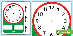 Analogue and Digital Clock Teaching Activity