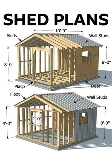 Basic Knowledge for Civil Engineering | Shed Plans | #shorts #civilengineering #knowledge