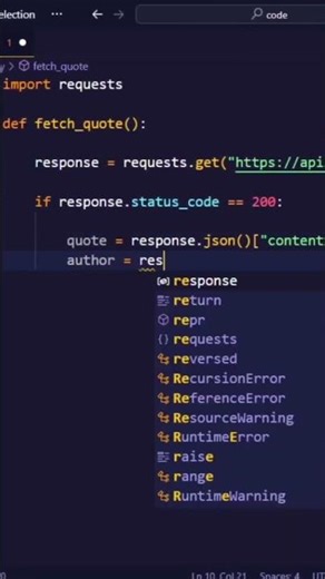 Text Generative AI in 35sec using Python #codeprep #education #programming #trending