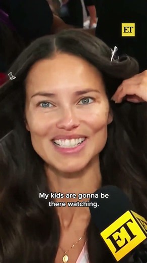Adriana Lima Kids Helped Her Get Runway Ready for VS Fashion Show
