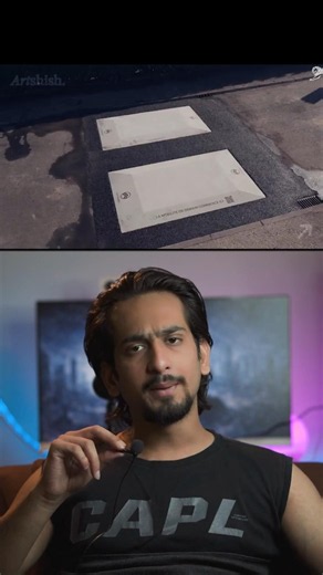 Jab Speed Bump Hi Advertisement Ban Gaya