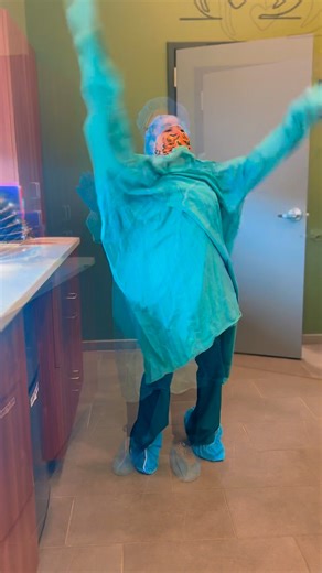 Day 2 of our Vet Tech Week Games! 🎉 Today’s challenge: the PPE Suit-Up Race! 😷💨 Our techs are the pros at keeping pets (and themselves!) safe — but when it comes to speed, things get a little competitive. 😉 Let’s cheer them on for all the care, skill, and laughter they bring to our clinic every day! ❤️🐶🐱 #VetTechWeek #OakCreekVetCare #VeterinaryTechnicians #ClinicFun #TeamOakCreek | Oak Creek Veterinary Care