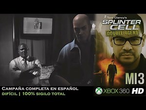 Tom Clancy's Splinter Cell: Double Agent (Versión 1 | X360) | Campaña Completa | Español | Series X
