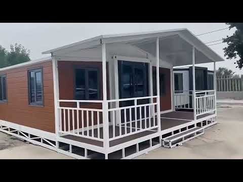 Luxury Expandable Container House Tour | 2 Bedroom Prefab Home for Global Buyers
