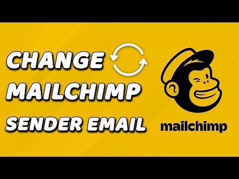 How To Change Sender Email On Mailchimp (FAST!)