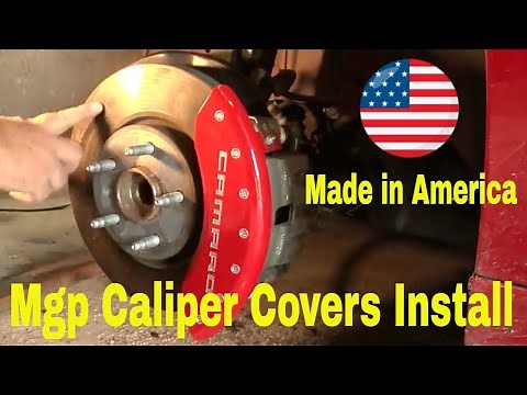 Mgp Camaro Caliper covers install