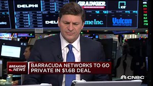 Barracuda Networks to go private in $1.6 billion deal