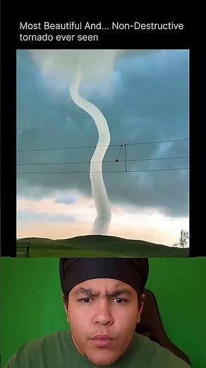 The Most Beautiful Tornado Ever Caught on Camera 🌪️