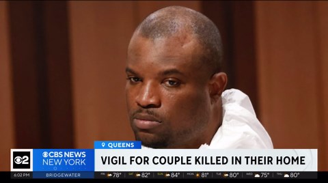 Queens community gathers for vigil honoring murdered couple