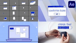 Videohive Computer Interface Icons Hand Drawn for After Effects - 50840791 AEdownload.com