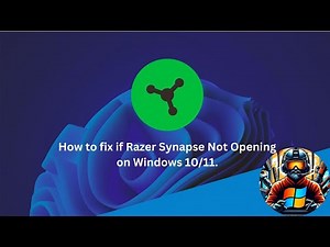 How to Fix Razer Synapse Not Launching Issue.