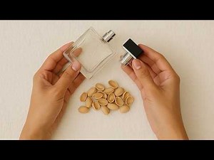 Trash to Treasure: DIY Minimalist Decor Using Perfume Bottle & Pistachio Shells