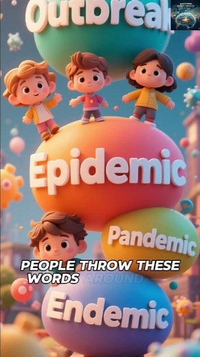 Outbreak vs. Epidemic vs. Pandemic vs. Endemic #outbreaks #epidemic #pandemic #endemic
