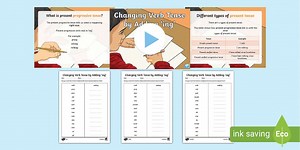 Present Continuous Powerpoint Teaching Pack