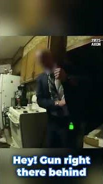 Predator Surprises Police with a Gun